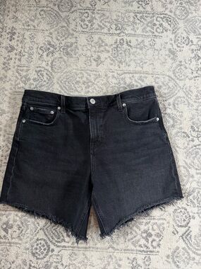 AYR Black Denim The Day Off Shorts